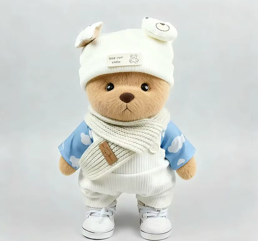 HugBear White Overalls Cool outfit