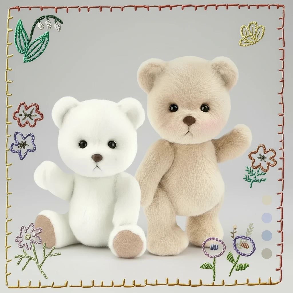 HugBear Cute 12 Inches Jointed teddy Bear