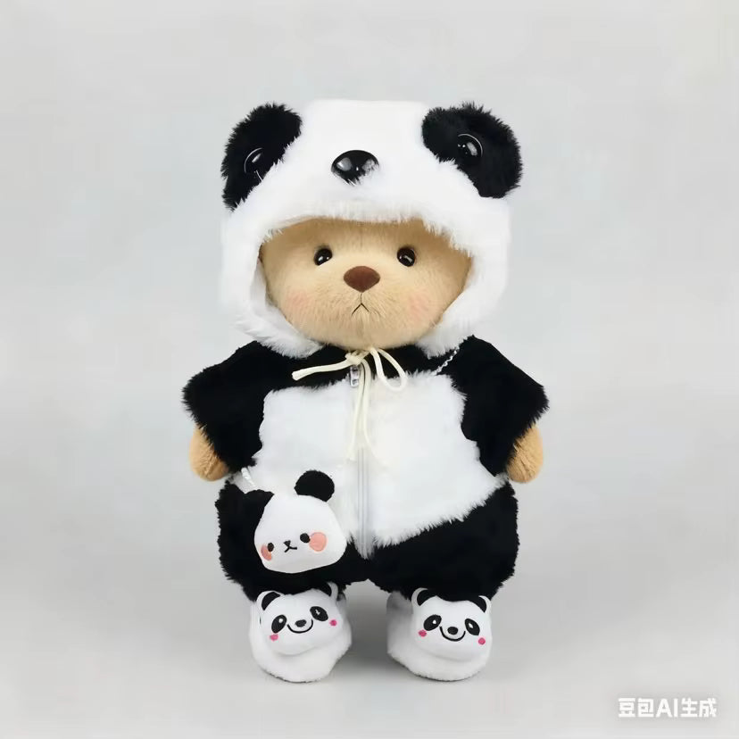 HugBear Cute panda teddy bear outfit