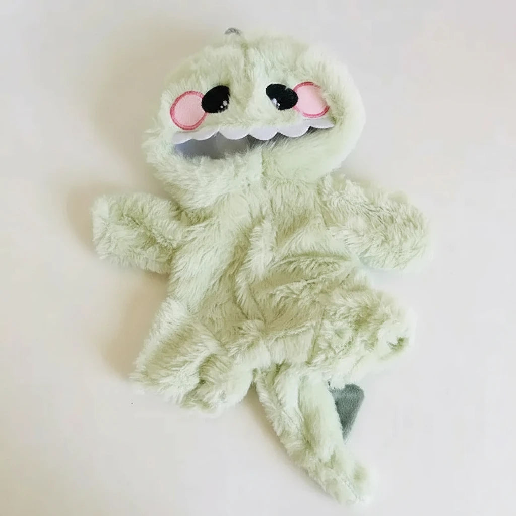 HugBear Furry Green Dino outfit