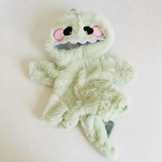 HugBear Furry Green Dino outfit