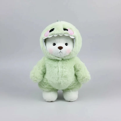 HugBear Furry Green Dino Bear
