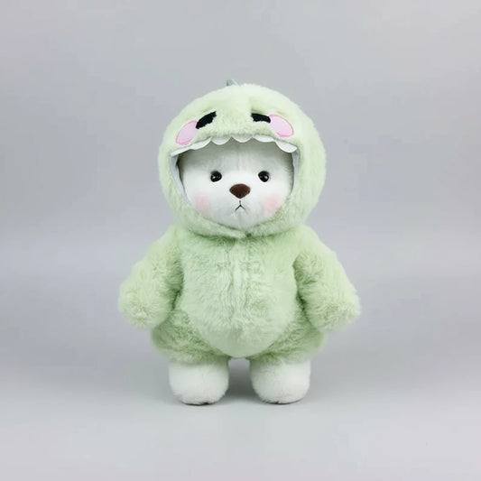HugBear Furry Green Dino Bear