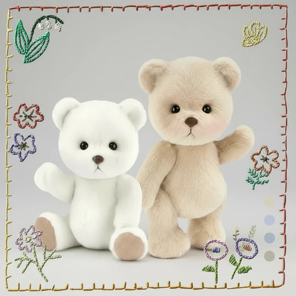 HugBear Cute 12 Inches Jointed Teddy Bear